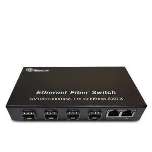 مبدل فیبر نوری 4 پورت sfp و 2 پورت شبکه 10/100/1000